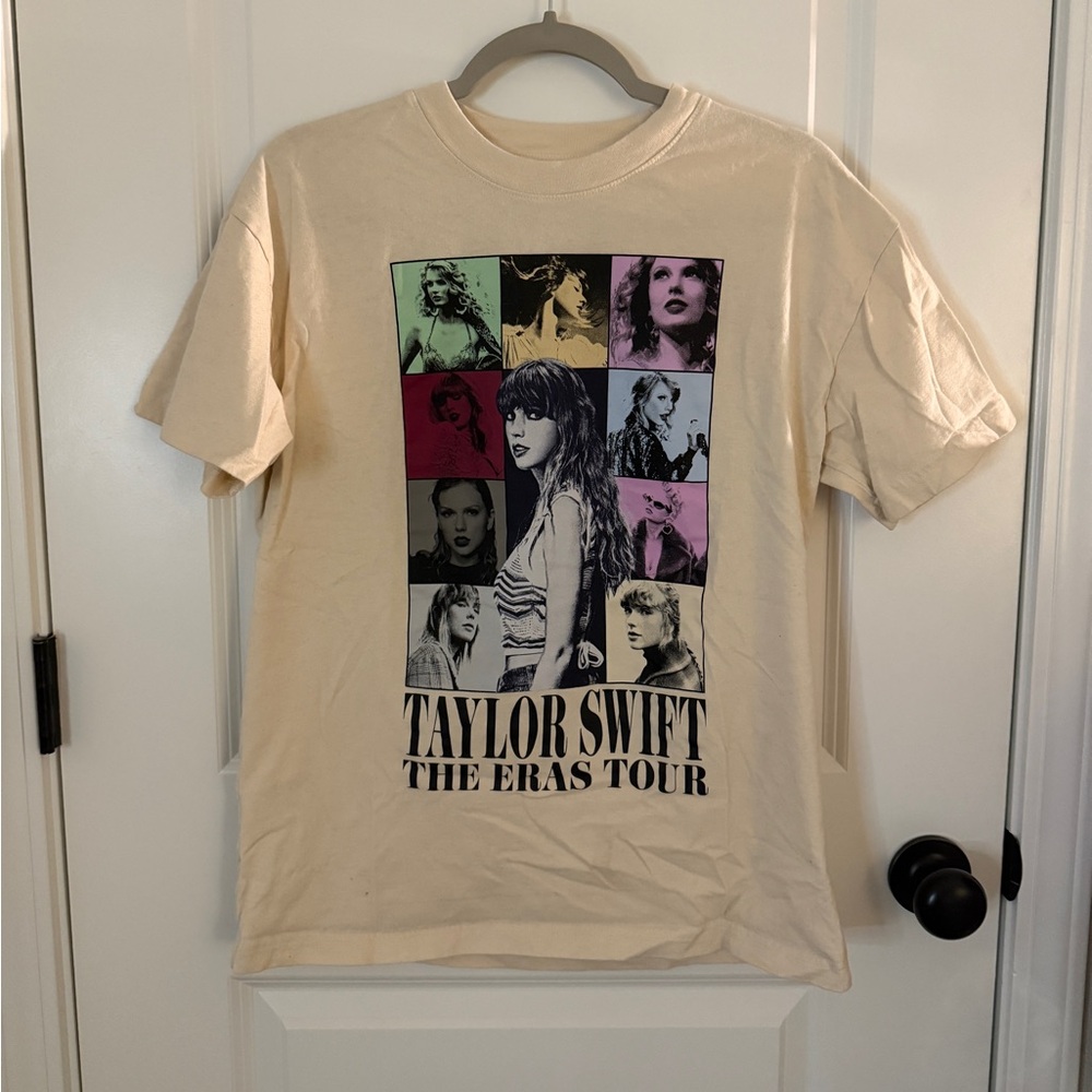 Taylor Swift Cream Era’s Tour T-shirt